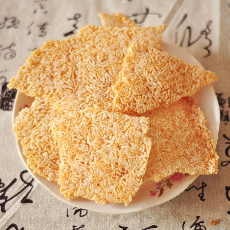 农家锅巴手工大锅非油炸大米零食原味/咸味/香辣休闲食品