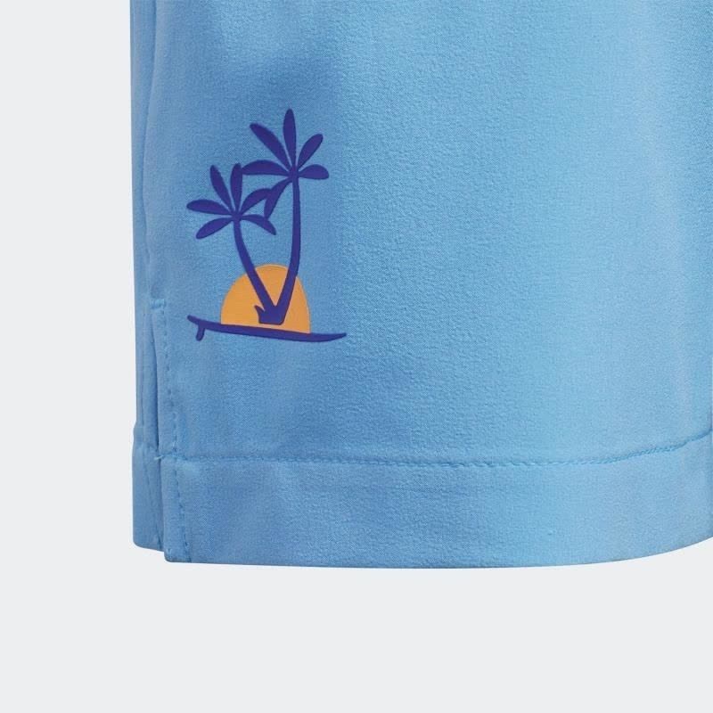 ADIDAS阿迪达斯短裤运动休闲舒适透气儿童裤IT1810 D图片