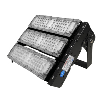 简工智能(JAGONZN)GL-05C-III 220V 150W 6000K IP65 模组式LED强光灯(含安装)