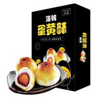 口嗨海鸭蛋黄酥6枚雪媚娘网红糕点早餐点心休闲零食330g