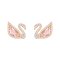 Swarovski 施华洛世奇 SWAN LAKE 浪漫天鹅女长款耳线人造仿水晶耳钉耳饰女5469990 礼物女轻奢饰品
