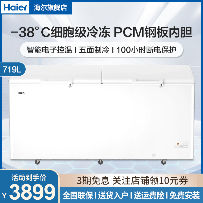 海尔(Haier) 冷柜 BC/BD-719 GHEP