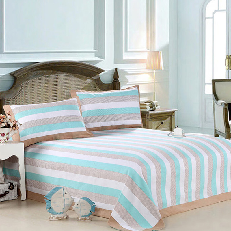 天琴床品四件套200*230cm柔软舒适中国手织布亮彩TQ-S51高清大图