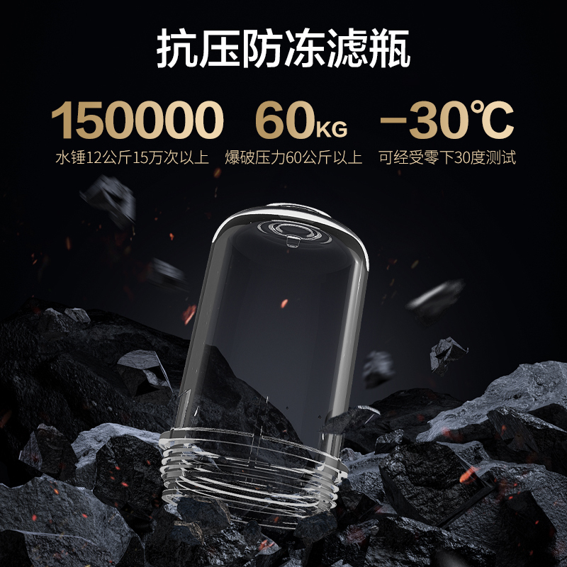 松下海鲸系家用前置大流量过滤器FP-QZ50UJC