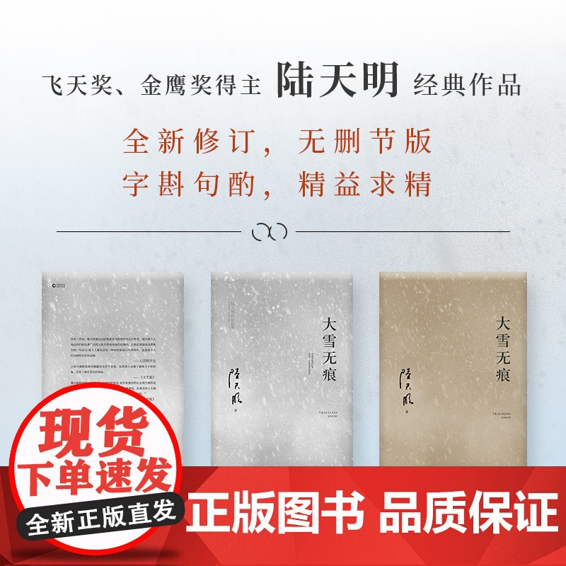 大雪无痕(飞天奖、金鹰奖得主陆天明经典作品,现象级电视剧《大雪无痕》原著小说)高级干部反腐题材小说高清大图