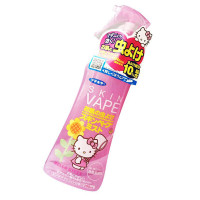 日本VAPE未来驱蚊喷雾防蚊水叮咬儿童宝宝蜜桃味hello kitty驱蚊喷雾200ml(粉色装*2瓶)