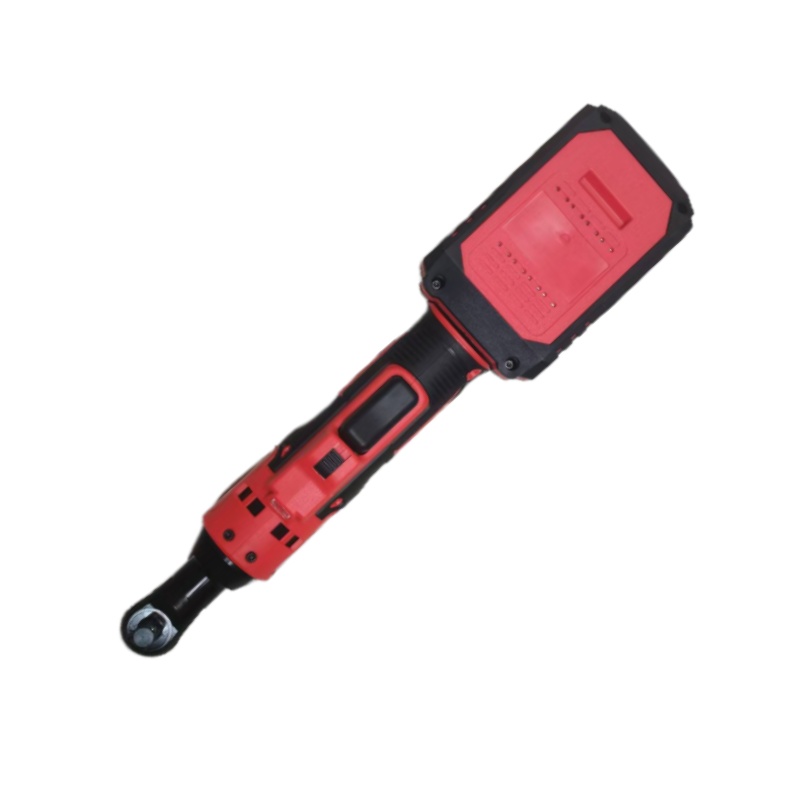 瀚图斯锂电冲击扳手弯角扳手 两电一充2.0AH 套高清大图