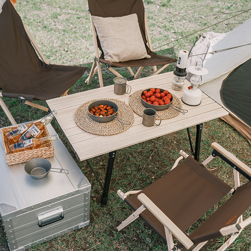 牧高笛(mobigarde)钛煎盘户外享宴系列野营轻野炊锅烧烤煎蛋煎饼煎锅