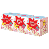 雀巢(Nestle)脆脆鲨草莓味威化代可可脂巧克力123g*3盒
