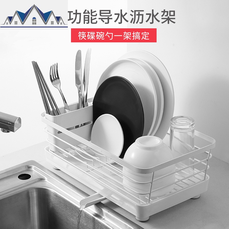 厨房不锈钢碗架沥水架滤水篮置物架碗碟餐具晾放碗筷收纳架储物架 三维工匠高清大图