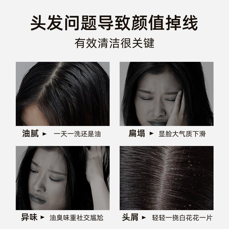 和风雨 黑云杉 蓬松控油洗发水(祖马龙菩提花)500ml图片