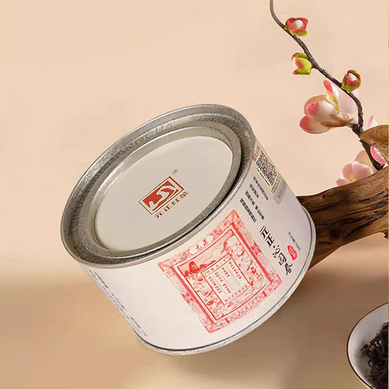 [元正]沁园春 特级正宗武夷山小种红茶自饮茶票系列口粮茶罐装送礼 3罐 共150g