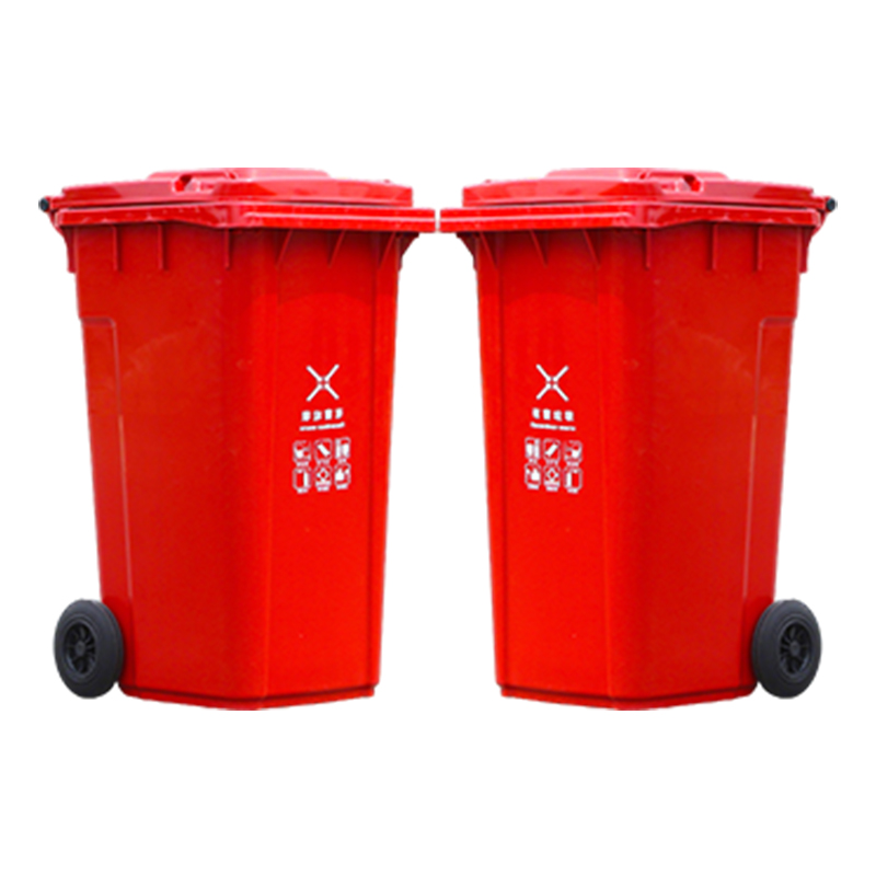 卫未来 户外垃圾桶 240升加厚 个高清大图