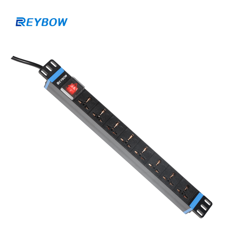 REYBOW 8位PDU机柜排插 SP-UN1008-SH-100320图片