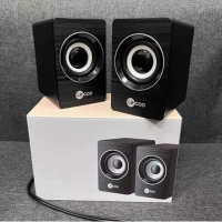 联想来酷DS103电脑音响有线迷你小音箱笔记本桌面家用台式机有源低音炮