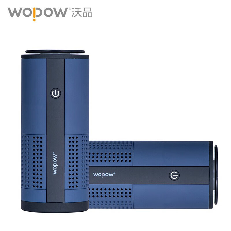 沃品 车载空气净化器-CP01蓝高清大图
