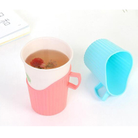 欧胜莱 一次性杯托 混色 个
