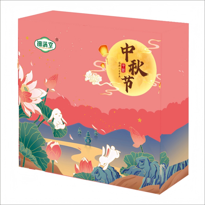 钿满堂月饼500克/盒高清大图