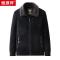 恒源祥中老年男士翻毛领夹克棉衣冬季加绒加厚保暖爸爸装棉服外套