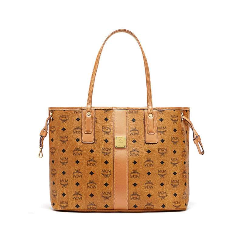[直营]MCM 中号 女士 单肩包 手提式 欧美时尚 涂层帆布 MWP5SVI22