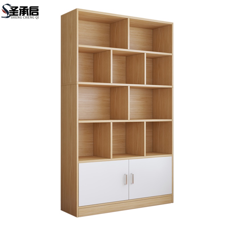 圣承启 落地书柜 80cm台高清大图