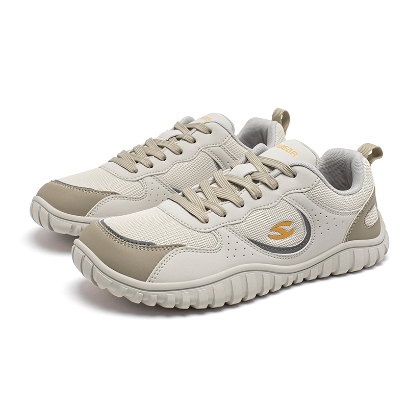 HOBIBEAR男士透气运动鞋秋季网面男士大头鞋轻便休闲鞋赤足鞋高清大图