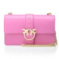 PINKO 品高单肩包 女新款皮革欧美时尚搭扣斜挎链条燕子包1P212T Y4HJ