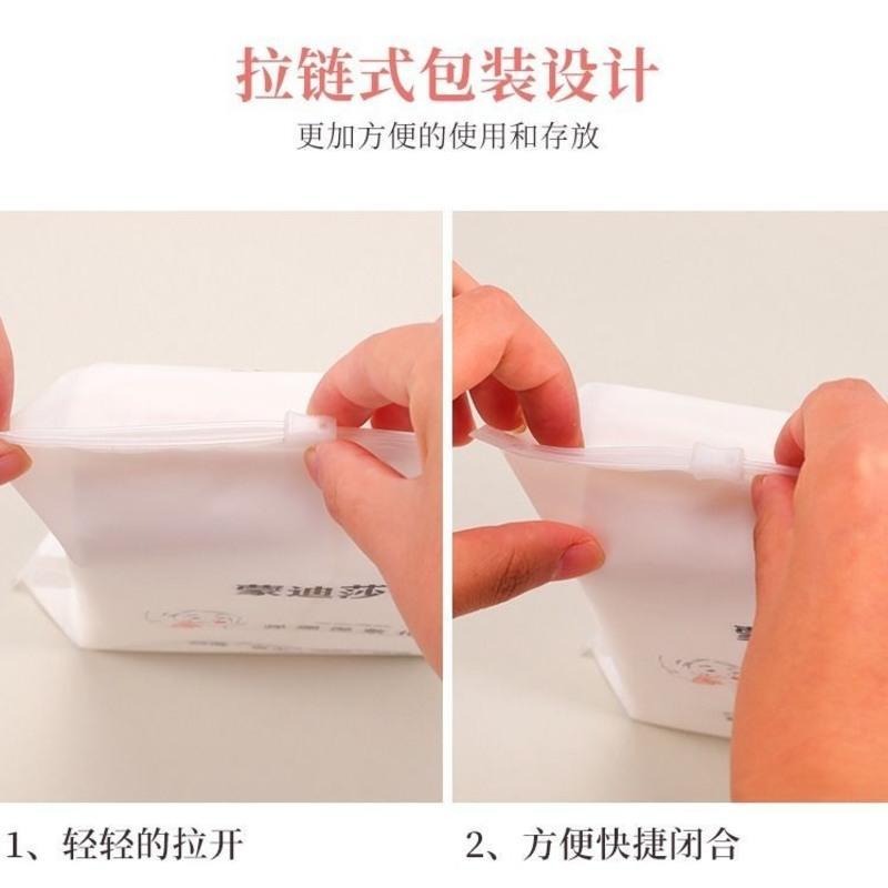 蒙迪莎白木乃伊化妆棉湿敷专用超薄可拉伸弹绷卸妆棉薄款敷脸棉 [1包初体验]240片