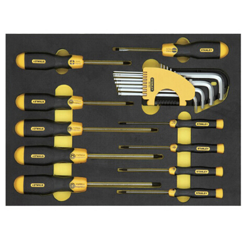 史丹利(Stanley)LT-030-23 22件套英制紧固工具托(单位:套)高清大图