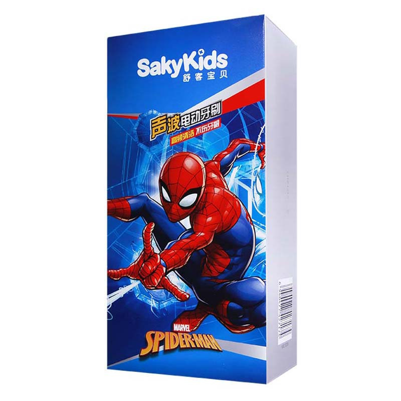 舒客儿童电动牙刷(sakykids)舒客宝贝舒克儿童电动牙刷儿童牙刷声波B221X套装舒客宝贝软毛-迪士尼男孩款苏宁自营