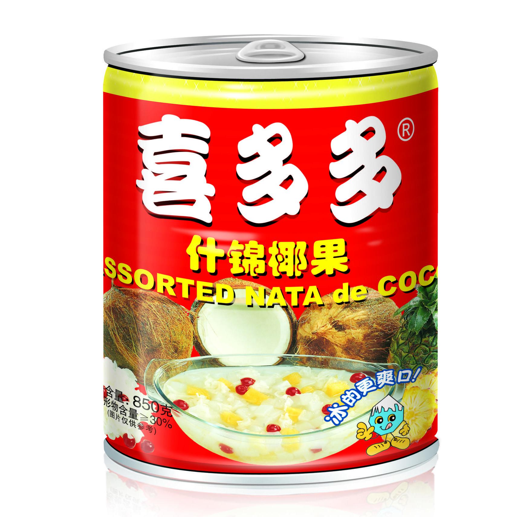 喜多多 什锦椰果 850g