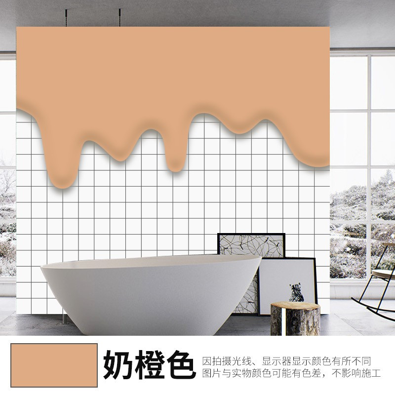 SPEEDWATTX 瓷砖漆改色玻璃旧磁砖翻新油漆改造水性玻璃漆 中灰色 10L