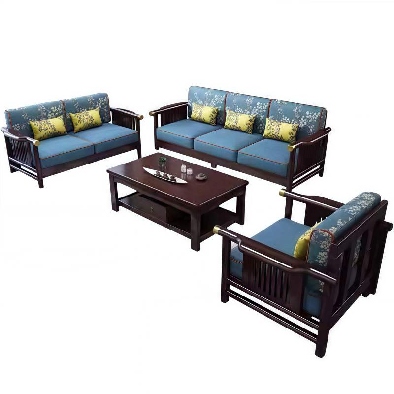 豫龙都 沙发 1+2+3+茶几套高清大图
