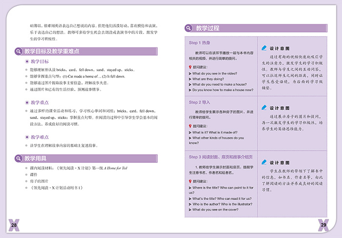 [正版]外研社图书领先阅读·X计划课件及教学设计1-3级高清大图