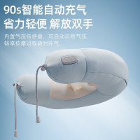 小熊(bear)颈椎按摩器 AMQ-C05Q5颈部按摩仪 肩颈脖子按摩枕护颈仪颈椎腰部按摩自动充气热敷无线U型枕