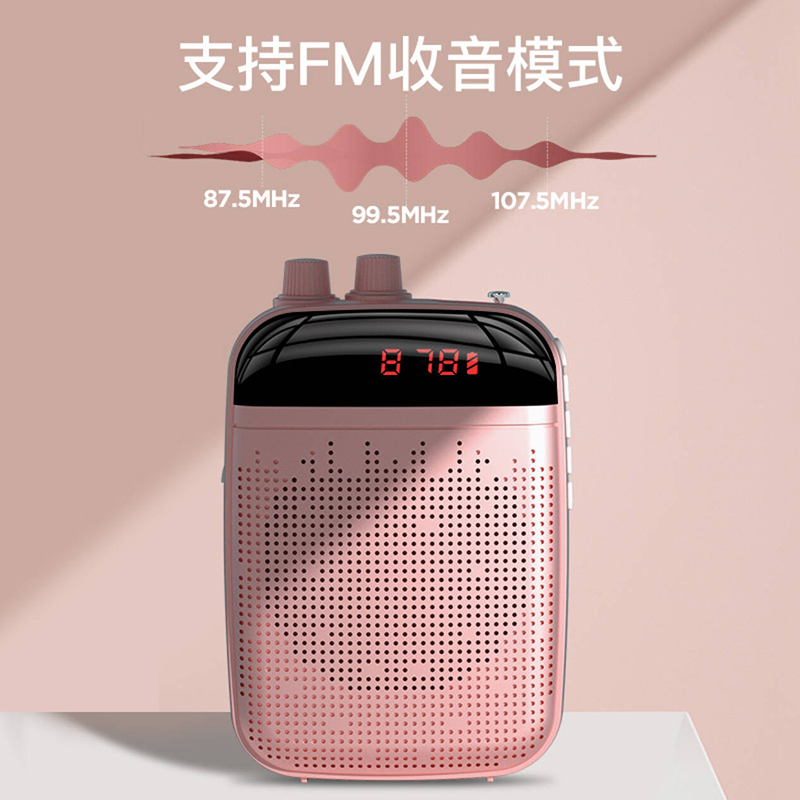 先科(SAST)扩音器K22大功率教学专用教师导游 插卡播放器