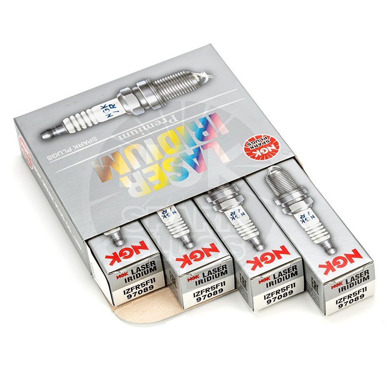 NGK铱铂金火花塞 IZFR5F11 单支装 97089 适用于11-15款指南者2.0