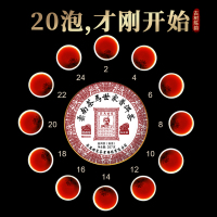 茶马世家 普洱茶熟茶 云南七子饼 熟普茶叶 品鉴级黑茶 357g 普洱茶礼 买三送一