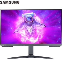三星(SAMSUNG)27英寸 IPS 2K 165Hz 1ms响应 广色域 HDR400 旋转升降 FreeSync 电竞显示器 S27AG520PC