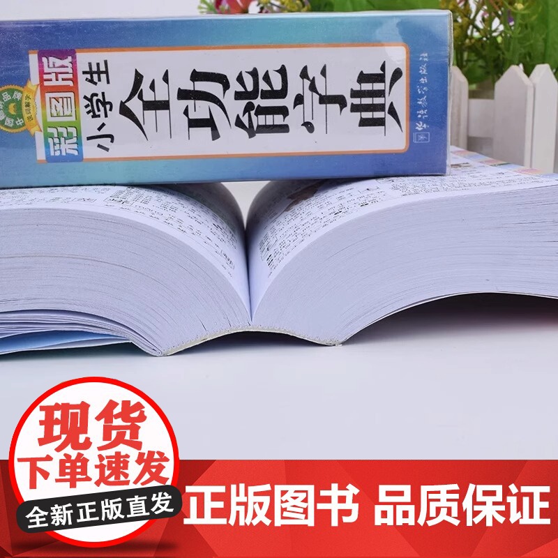 正版2025新版 彩图版小学生全功能字典 第2版 小学生专用汉语词典新华字典新版大字人教版儿童版新编学生汉语大全多功能字高清大图
