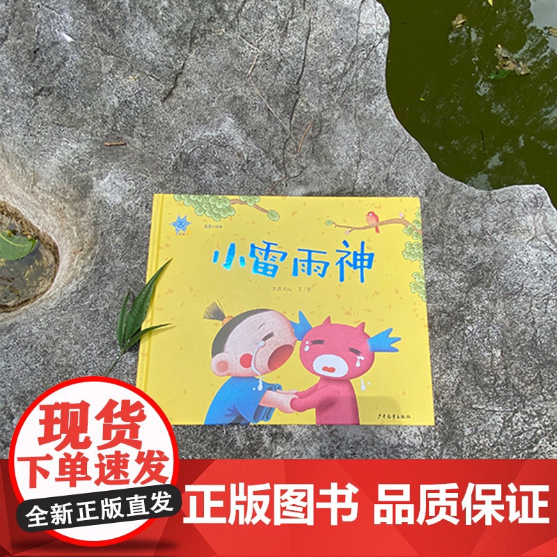 小雷雨神 蓝星人绘本系列 老虎Ray图文原创绘本3-6岁孩子儿童浓郁中国风传统民间故事绘本图画书少年儿童出版社适合亲子阅高清大图