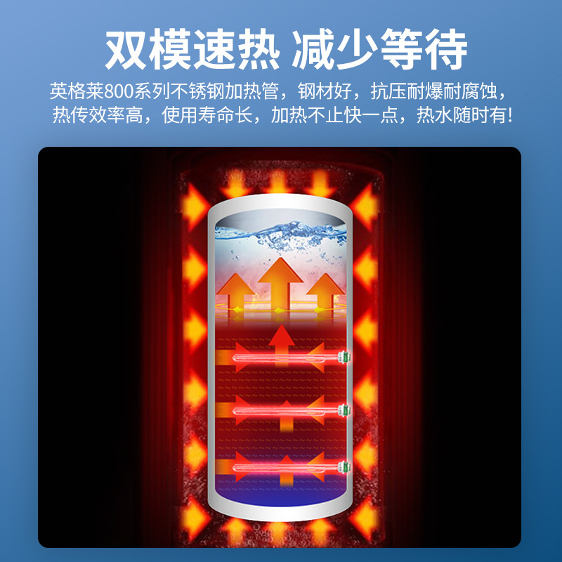 索普恩soopoen 电热水器落地式立式中央热水器