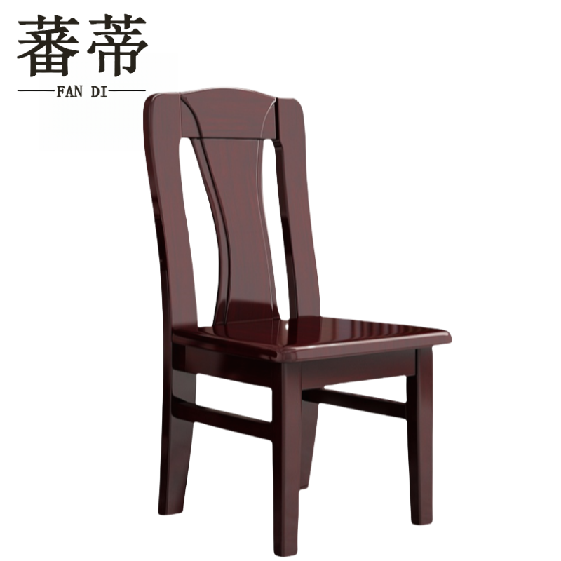 蕃蒂办公椅紫檀色把