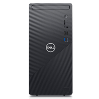 戴尔（DELL）Ins灵越 3880-R13N8B 十代酷睿干将高性能家用办公商务学生网课学习台式机电脑主机（i3-10100 8G 256G固态+1TB机械）
