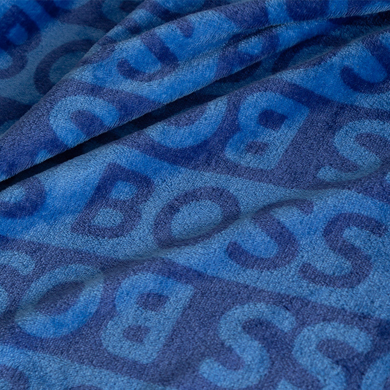 BOSS HUGO BOSS 简约logo毯 120*150cm (HBMT-037)高清大图