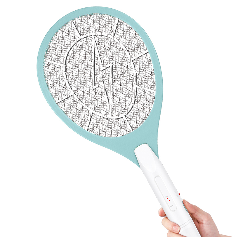 纬达斯907gb蓝色 电蚊拍家用卧室打蚊子充电式灭蚊拍电蚊拍灭蝇拍usb