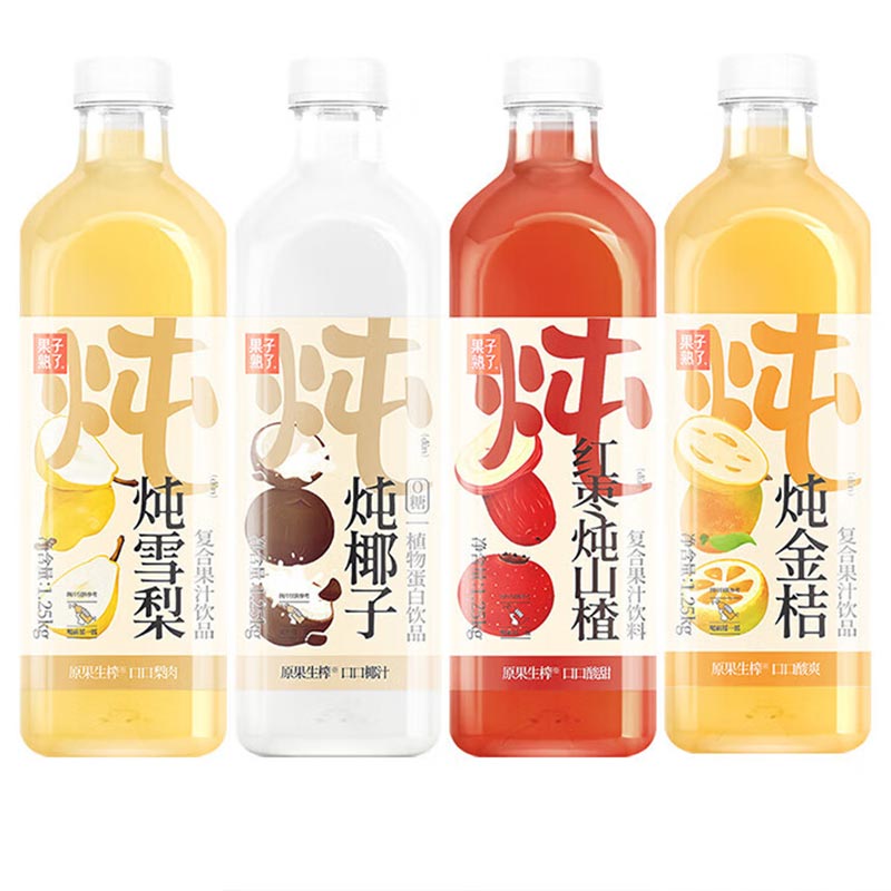 果汁熟了 炖椰子 1250mlx6瓶 箱高清大图