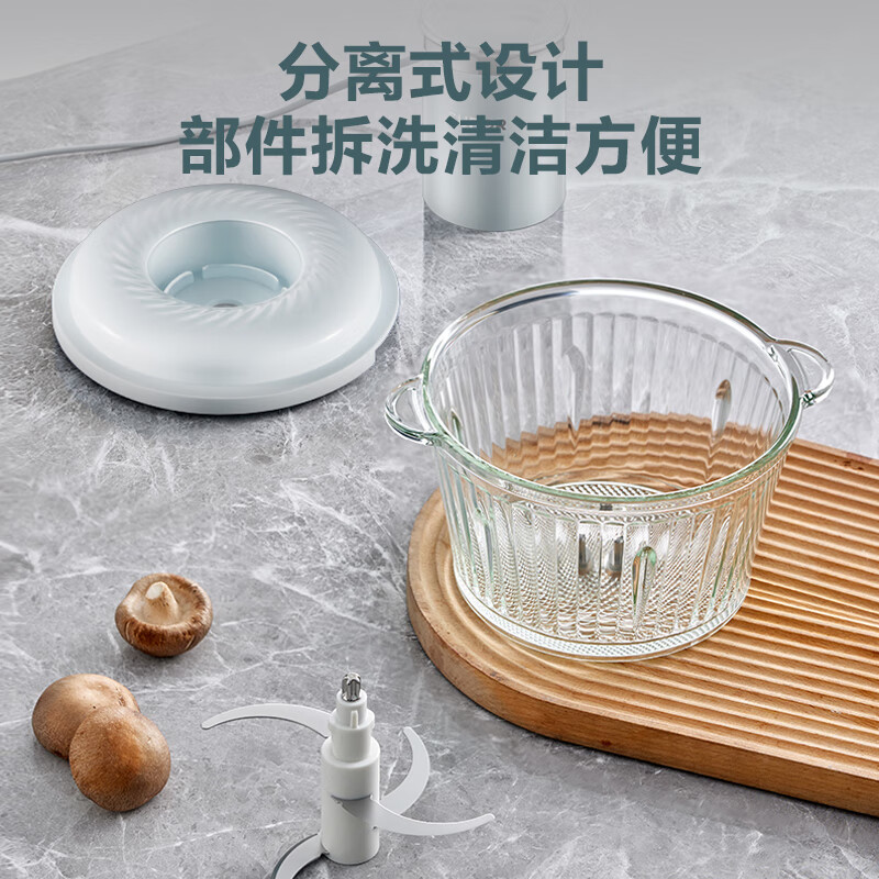 苏泊尔(SUPOR)ZMD安心系列升级短轴设计防塞肉 2L家庭大容量 绞肉机JRD07(规格:台)高清大图