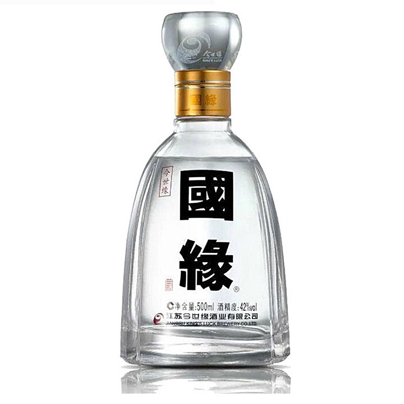 今世缘 国缘四开42度浓香型白酒4瓶装(新老包装随机发货)