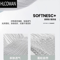 HLCOMAN短裤男士夏季2025新款潮牌五分裤子男款运动宽松外穿休闲中裤